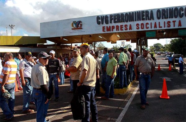 Sindicato de Ferrominera del Orinoco denuncia despido de 146 trabajadores