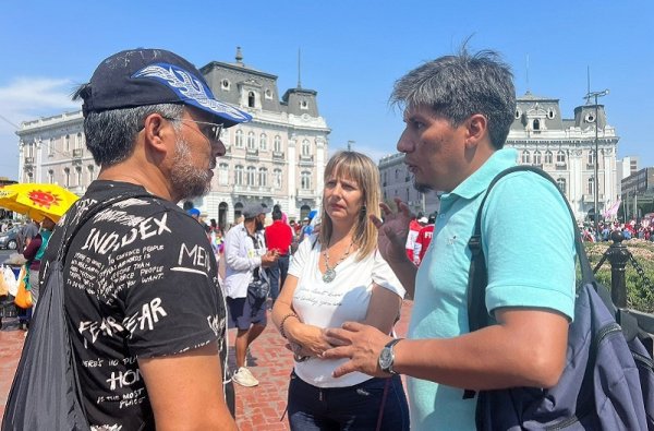 Alejandro Vilca y Alejandrina Barry en Perú