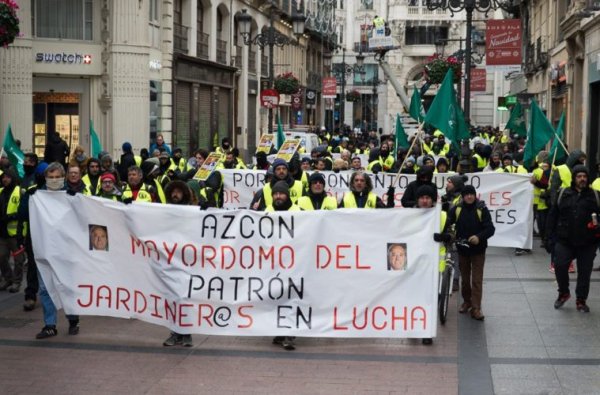 Zaragoza: Tras 58 días de huelga se llega a un preacuerdo en el conflicto de Parques y Jardines 