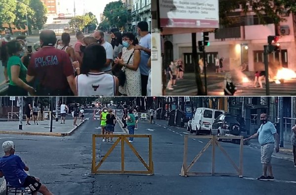 Protestas: todavía hay más de 21 mil usuarios sin luz por cortes de Edesur y Edenor