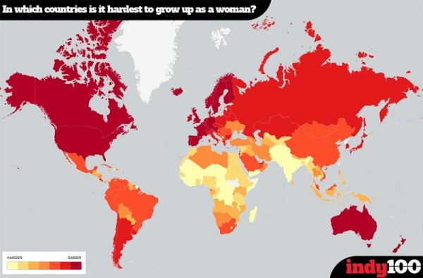 Informe de la ONG One: los peores países para ser mujer