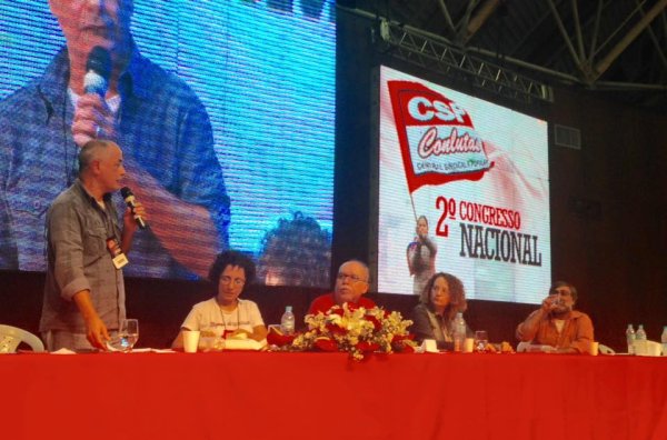 Amidst growing workers' discontent with Dilma and PT, Brazil's Conlutas union holds its second conference