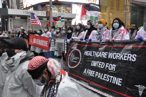 Trabajadores de la salud de Estados Unidos denuncian el genocidio de Israel en Gaza