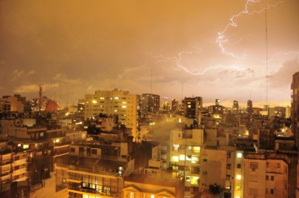 Fuertes tormentas para la ciudad y la provincia de Buenos Aires