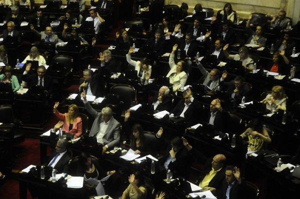 Maratónica sesión en Diputados 