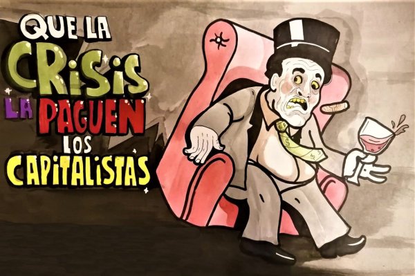 Ilustración: Que la crisis la paguen los capitalistas 