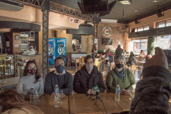 Del Caño en Punta Alta: "enfrentamos a las fuerzas que gobernaron y nos trajeron hasta acá"