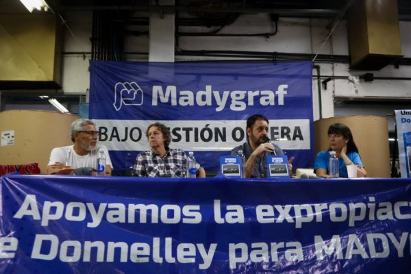 Presentación de “Trincheras de libertad” en Madygraf