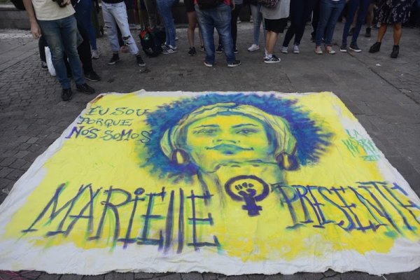 El reclamo de justicia por Marielle Franco resonó también en Buenos Aires