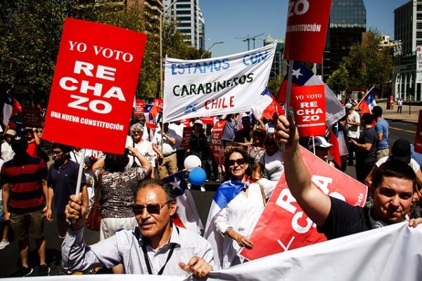 Las millonarias campañas por el "Rechazo" que preocupan en el Congreso