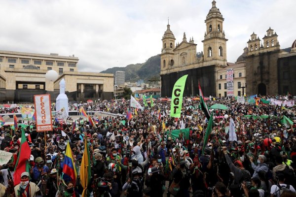 Nueva jornada de protesta en Colombia contra las políticas del Gobierno de Duque 