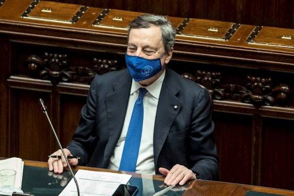 El Gobierno de Draghi logró la investidura en Italia