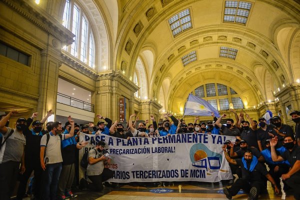 Viernes 23: importante jornada de lucha de trabajadores ferroviarios en Constitución