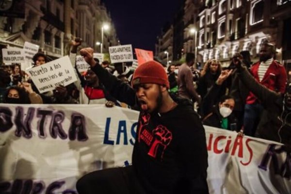 El movimiento antirracista sale a las calles en Madrid