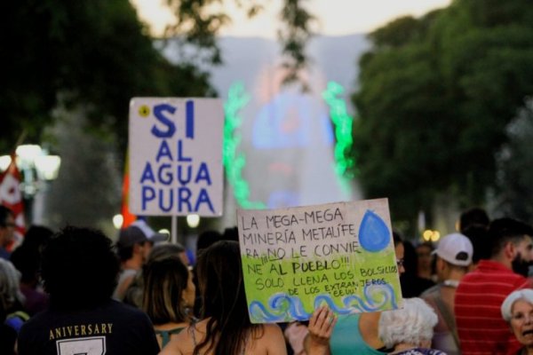  En Mendoza convocan a marchar contra una nueva avanzada megaminera