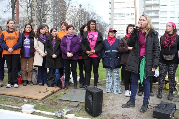 XXX° Encuentro Nacional de Mujeres: acto Frente de Izquierda