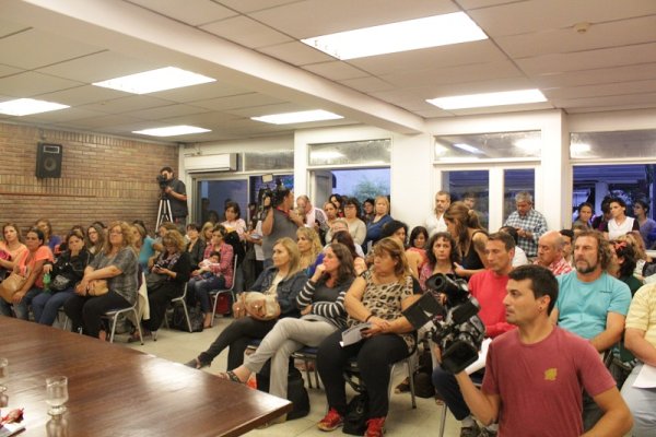 La voz de los trabajadores de la educación, gran protagonista de la audiencia pública