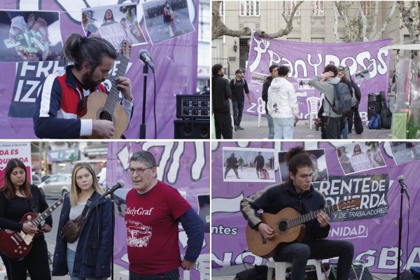 En apoyo al pueblo jujeño, artistas y referentes del PTS/FITu expresaron su solidaridad