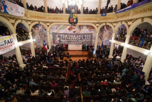 La Universidad de Chile se alzó contra Proyecto de Ley de Universidades Estatales