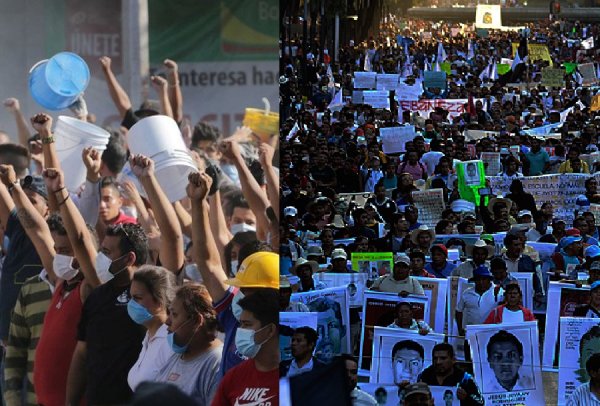 Este 26 marchemos por los 43 y por las víctimas de los sismos de septiembre