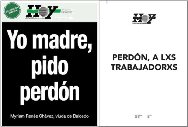 Diario Hoy: una respuesta de los trabajadores al editorial de Nené Balcedo