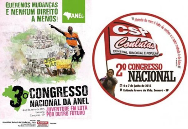 Brasil: Esquerda Diário hará la cobertura de los Congresos de CSP-Conlutas y la ANEL