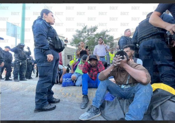 Autoridades destruyen campamento de migrantes en Ciudad Juárez