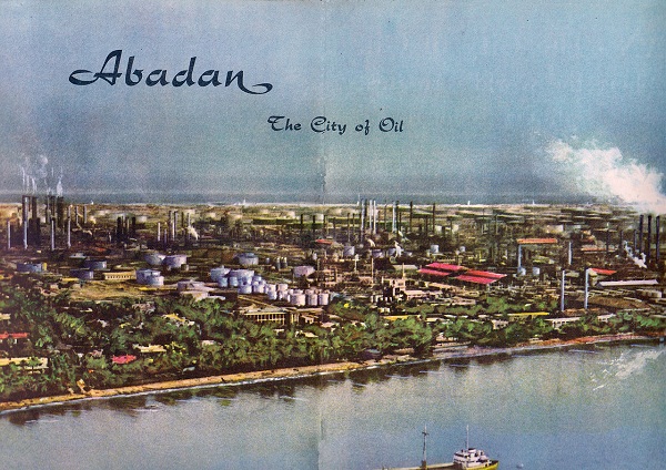 La Anglo-Iranian Oil Company en Abadán.