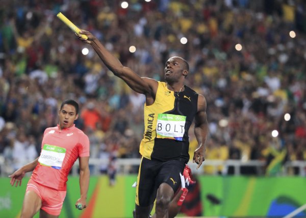 Usain Bolt se despidió de Río con otra medalla dorada