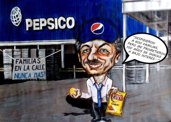 Pepsico: lluvia de papas y de despidos