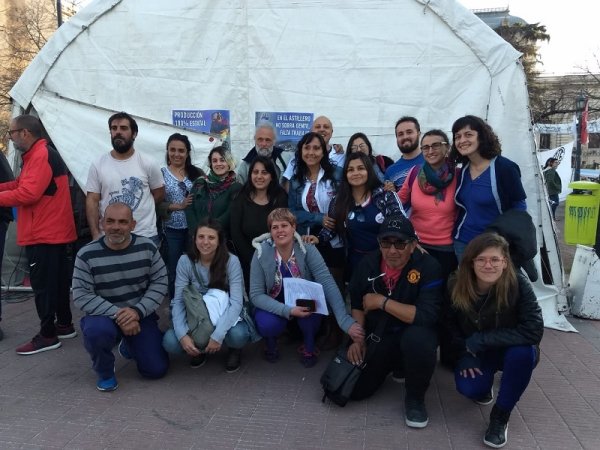 La Plata: trabajadores de la salud se solidarizan con la lucha del Astillero