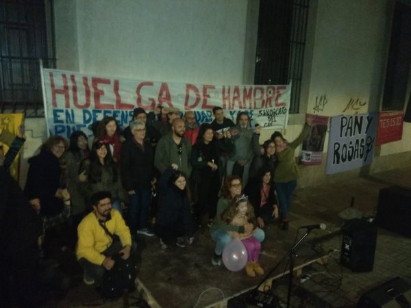 Saludos internacionales y de Uruguay a trabajadores del gas 