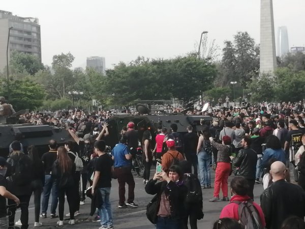 Rebelión popular en el Chile heredado de la dictadura