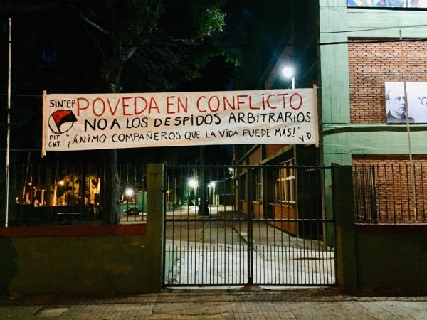 Despidos en el Poveda: “Nosotros estamos peleando por la dignidad y el reintegro de los compañeros”