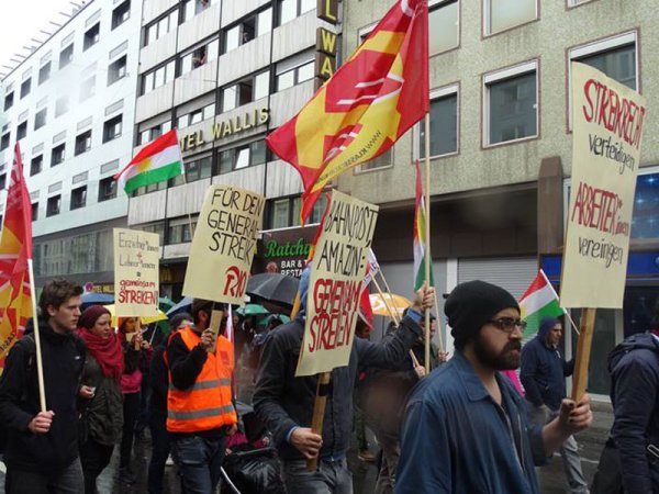 1 de mayo en Alemania: marchas combativas y ataques neonazis