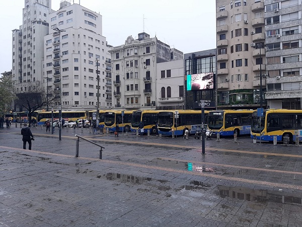 Jornada de asamblea y movilización de los trabajadores del transporte cooperativo