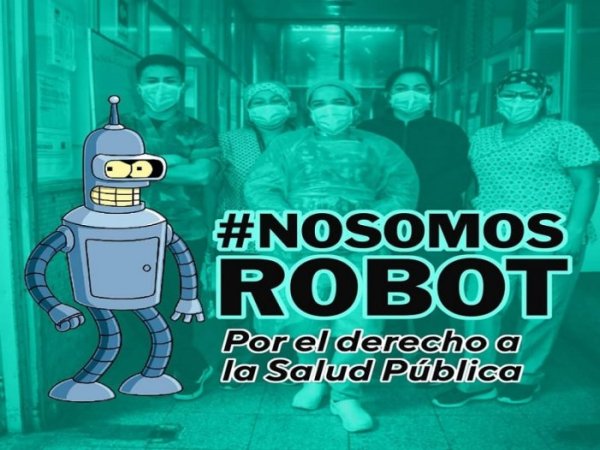 Los profesores también decimos #NoSomosRobot