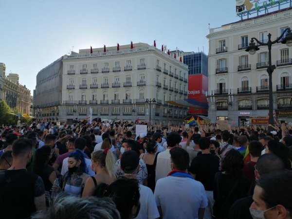 Movilizaciones en más de cien ciudades españolas contra la homofobia y por justicia para Samuel