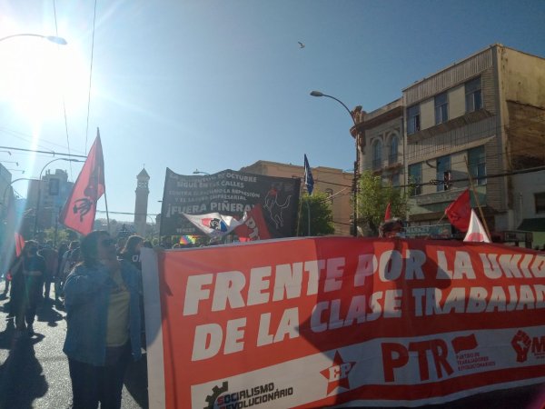 VALPARAÍSO: Este 18 de Octubre salimos a las calles por la libertad de las y los presos políticos, por fuera Piñera y la conquista de todas nuestras demandas