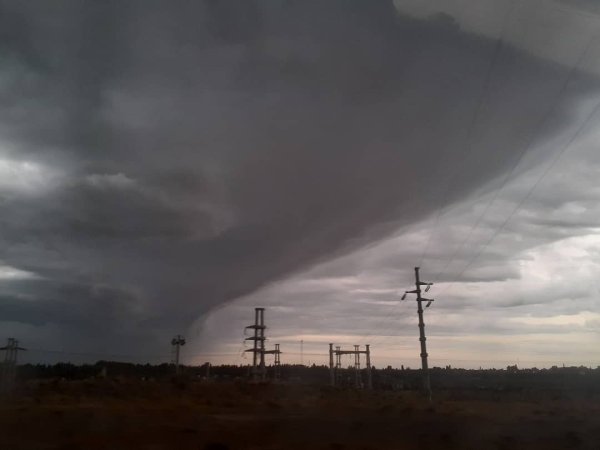 Alerta Amarilla por tormentas fuertes en parte de la Patagonia y el Cuyo