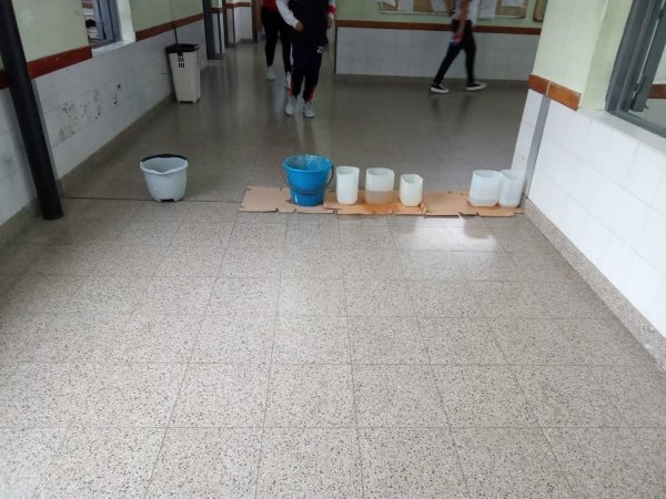 San Martín: luego de la tormenta, escuelas bajo el agua