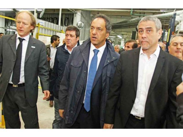 Scioli “celebró” el día de la industria visitando Ferrum