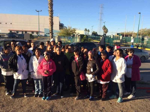 Plantones Obreros en Ciudad Juárez