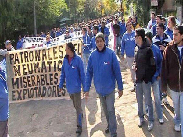 La Granate pone primera: campaña por recuperar el sindicato del neumático