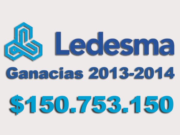 2014 Ledesma SA: otro año de ganancias