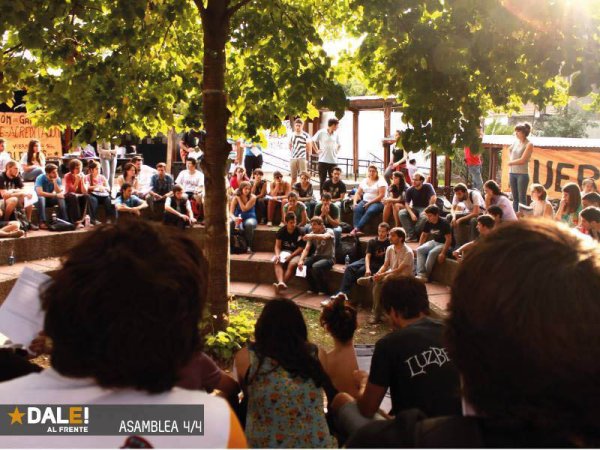 El video de la vergüenza: la Franja Morada ataca los espacios de los estudiantes 