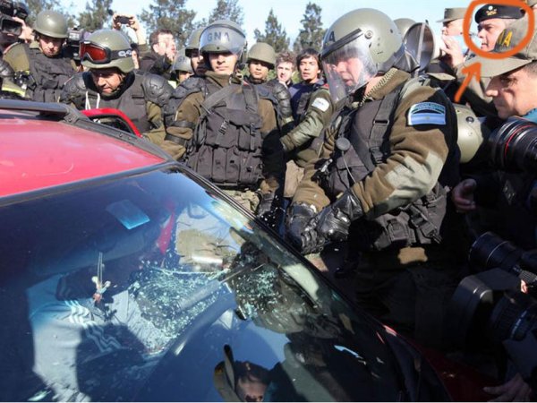 ¿Dónde está el gendarme Carancho?