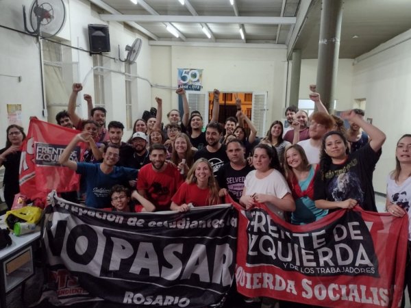 El Frente de Izquierda ganó el centro de estudiantes del Olga Cossettini