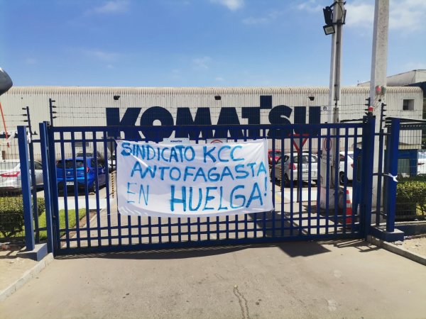 8 días de huelga en Komatsu Cummins