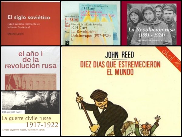 Seis libros indispensables sobre la Revolución Rusa